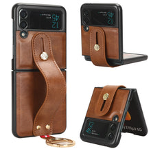 Load image into Gallery viewer, Wristband Leather Back Phone Case