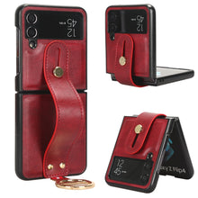 Load image into Gallery viewer, Wristband Leather Back Phone Case