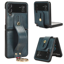 Load image into Gallery viewer, Wristband Leather Back Phone Case