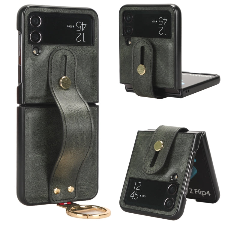 Wristband Leather Back Phone Case