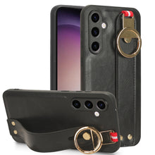 Load image into Gallery viewer, Wristband Leather Back Phone Case