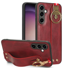 Load image into Gallery viewer, Wristband Leather Back Phone Case