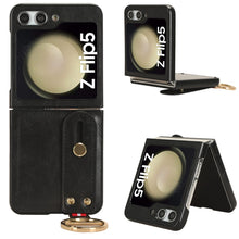 Load image into Gallery viewer, Wristband Leather Back Phone Case