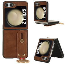 Load image into Gallery viewer, Wristband Leather Back Phone Case