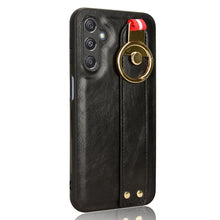 Load image into Gallery viewer, Wristband Leather Back Phone Case, For Samsung Galaxy M34 5G, For Samsung Galaxy Z Fold4, For Samsung Galaxy A05s 4G, For Samsung Galaxy S24 Ultra 5G, For Samsung Galaxy S23 FE 5G, For Samsung Galaxy S24+ 5G, For Samsung Galaxy Z Flip4                 ...