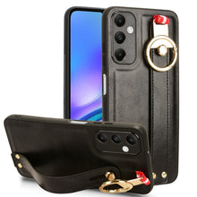 Load image into Gallery viewer, Wristband Leather Back Phone Case, For Samsung Galaxy A05s 4G, For Samsung Galaxy S24 Ultra 5G, For Samsung Galaxy M34 5G, For Samsung Galaxy Z Fold4, For Samsung Galaxy S24+ 5G, For Samsung Galaxy Z Flip4, For Samsung Galaxy S23 FE 5G                 ...