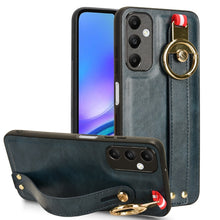 Load image into Gallery viewer, Wristband Leather Back Phone Case, For Samsung Galaxy A05s 4G, For Samsung Galaxy S24 Ultra 5G, For Samsung Galaxy M34 5G, For Samsung Galaxy Z Fold4, For Samsung Galaxy S24+ 5G, For Samsung Galaxy Z Flip4, For Samsung Galaxy S23 FE 5G                 ...