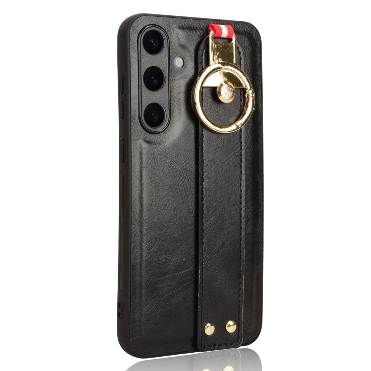 Wristband Leather Back Phone Case