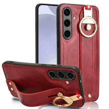 Load image into Gallery viewer, Wristband Leather Back Phone Case