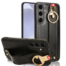Load image into Gallery viewer, Wristband Leather Back Phone Case