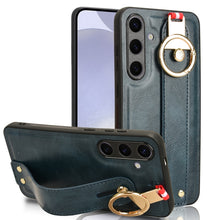Load image into Gallery viewer, Wristband Leather Back Phone Case