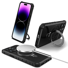 Load image into Gallery viewer, MagSafe Magnetic Holder Phone Case, For iPhone 15 Pro Max, For iPhone 15 Pro, For iPhone 15 Plus, For iPhone 15, For iPhone 14 Plus, For iPhone 14, For iPhone 14 Pro, For iPhone 14 Pro Max