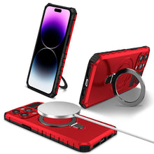 Load image into Gallery viewer, MagSafe Magnetic Holder Phone Case, For iPhone 15 Pro Max, For iPhone 15 Pro, For iPhone 15 Plus, For iPhone 15, For iPhone 14 Plus, For iPhone 14, For iPhone 14 Pro, For iPhone 14 Pro Max