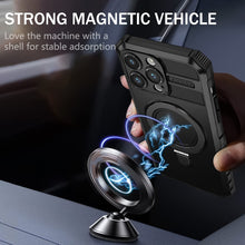 Load image into Gallery viewer, MagSafe Magnetic Holder Phone Case, For iPhone 15 Pro Max, For iPhone 15 Pro, For iPhone 15 Plus, For iPhone 15, For iPhone 14 Plus, For iPhone 14, For iPhone 14 Pro, For iPhone 14 Pro Max