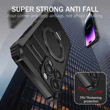 Load image into Gallery viewer, MagSafe Magnetic Holder Phone Case, For iPhone 15 Pro Max, For iPhone 15 Pro, For iPhone 15 Plus, For iPhone 15, For iPhone 14 Plus, For iPhone 14, For iPhone 14 Pro, For iPhone 14 Pro Max