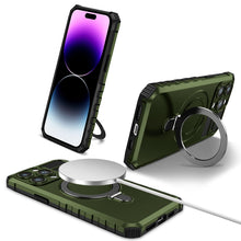Load image into Gallery viewer, MagSafe Magnetic Holder Phone Case, For iPhone 15 Pro Max, For iPhone 15 Pro, For iPhone 15 Plus, For iPhone 15, For iPhone 14 Plus, For iPhone 14, For iPhone 14 Pro, For iPhone 14 Pro Max