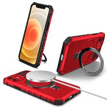 Load image into Gallery viewer, MagSafe Magnetic Holder Phone Case, For iPhone 13 Pro Max, For iPhone 13 Pro, For iPhone 13, For iPhone 12, For iPhone 12 Pro Max, For iPhone 12 Pro, For iPhone 11 Pro Max, For iPhone 11