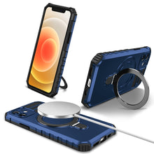 Load image into Gallery viewer, MagSafe Magnetic Holder Phone Case, For iPhone 13 Pro Max, For iPhone 13 Pro, For iPhone 13, For iPhone 12, For iPhone 12 Pro Max, For iPhone 12 Pro, For iPhone 11 Pro Max, For iPhone 11
