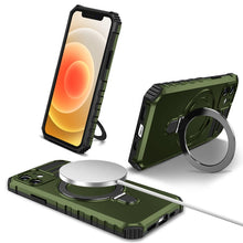 Load image into Gallery viewer, MagSafe Magnetic Holder Phone Case, For iPhone 13 Pro Max, For iPhone 13 Pro, For iPhone 13, For iPhone 12, For iPhone 12 Pro Max, For iPhone 12 Pro, For iPhone 11 Pro Max, For iPhone 11