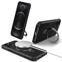 Load image into Gallery viewer, MagSafe Magnetic Holder Phone Case, For iPhone 13 Pro Max, For iPhone 13 Pro, For iPhone 13, For iPhone 12, For iPhone 12 Pro Max, For iPhone 12 Pro, For iPhone 11 Pro Max, For iPhone 11