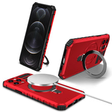 Load image into Gallery viewer, MagSafe Magnetic Holder Phone Case, For iPhone 13 Pro Max, For iPhone 13 Pro, For iPhone 13, For iPhone 12, For iPhone 12 Pro Max, For iPhone 12 Pro, For iPhone 11 Pro Max, For iPhone 11
