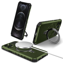 Load image into Gallery viewer, MagSafe Magnetic Holder Phone Case, For iPhone 13 Pro Max, For iPhone 13 Pro, For iPhone 13, For iPhone 12, For iPhone 12 Pro Max, For iPhone 12 Pro, For iPhone 11 Pro Max, For iPhone 11