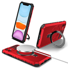 Load image into Gallery viewer, MagSafe Magnetic Holder Phone Case, For iPhone 13 Pro Max, For iPhone 13 Pro, For iPhone 13, For iPhone 12, For iPhone 12 Pro Max, For iPhone 12 Pro, For iPhone 11 Pro Max, For iPhone 11