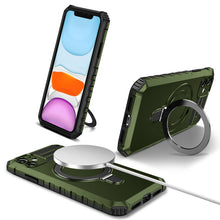 Load image into Gallery viewer, MagSafe Magnetic Holder Phone Case, For iPhone 13 Pro Max, For iPhone 13 Pro, For iPhone 13, For iPhone 12, For iPhone 12 Pro Max, For iPhone 12 Pro, For iPhone 11 Pro Max, For iPhone 11