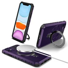 Load image into Gallery viewer, MagSafe Magnetic Holder Phone Case, For iPhone 13 Pro Max, For iPhone 13 Pro, For iPhone 13, For iPhone 12, For iPhone 12 Pro Max, For iPhone 12 Pro, For iPhone 11 Pro Max, For iPhone 11