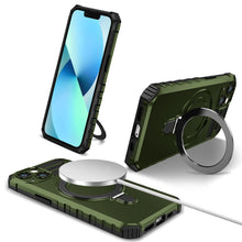 Load image into Gallery viewer, MagSafe Magnetic Holder Phone Case, For iPhone 13 Pro Max, For iPhone 13 Pro, For iPhone 13, For iPhone 12, For iPhone 12 Pro Max, For iPhone 12 Pro, For iPhone 11 Pro Max, For iPhone 11