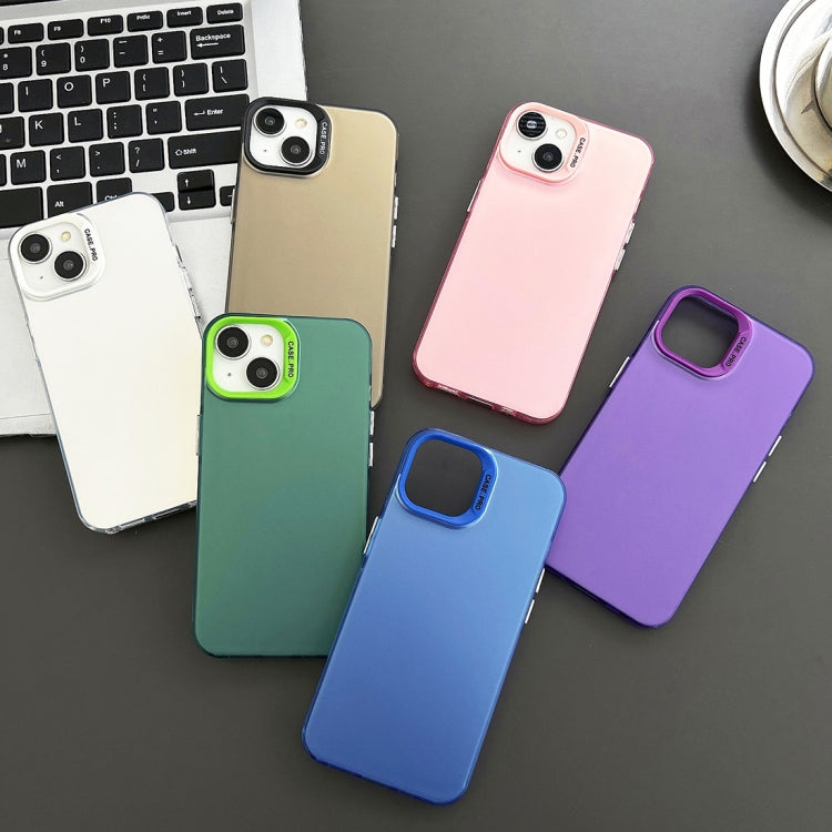 Semi Transparent Frosted PC Phone Case, For iPhone 14 Plus, For iPhone 14, For iPhone 14 Pro, For iPhone 14 Pro Max, For iPhone 13 Pro Max, For iPhone 13 Pro, For iPhone 13, For iPhone 12