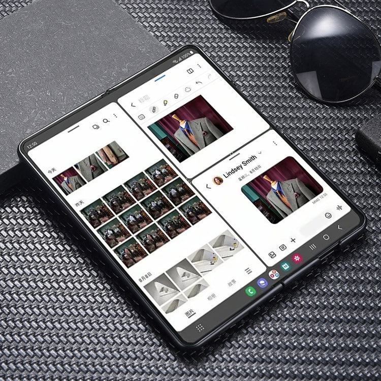 Nylon Cloth Texture Shockproof PC+TPU Phone Case