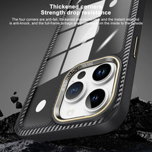 Load image into Gallery viewer, Carbon Fiber Transparent Back Panel Phone Case, For iPhone 11 Pro Max, For iPhone 11