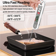 Load image into Gallery viewer, GVDA GD159 Foldable Digital Thermometer Food Temperature Measurement Tool