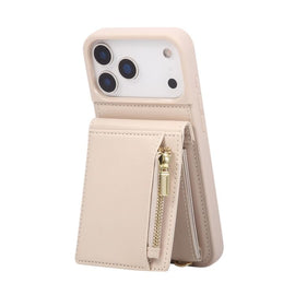 Crossbody Lanyard Zipper Wallet Leather Phone Case, For iPhone 17 Pro Max, For iPhone 17 Pro, For iPhone 17, For iPhone Air, For iPhone 16 Pro Max, For iPhone 16 Pro, For iPhone 16 Plus, For iPhone 16, For iPhone 15 Pro Max
