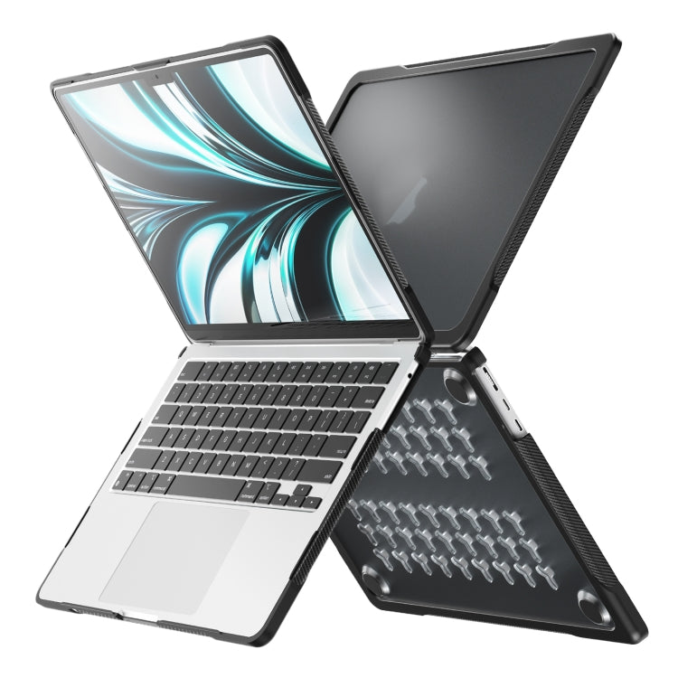 Translucent Laptop Protective Case, For MacBook Air 13.6 inch A2681 2022 / M3 2024 A3113 / M4 2025 A3240