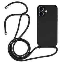 Load image into Gallery viewer, Crossbody Lanyard Liquid Silicone Case, For iPhone 17 Pro Max, For iPhone 17 Pro, For iPhone 17, For iPhone Air