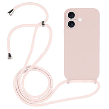 Load image into Gallery viewer, Crossbody Lanyard Liquid Silicone Case, For iPhone 17 Pro Max, For iPhone 17 Pro, For iPhone 17, For iPhone Air