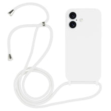 Load image into Gallery viewer, Crossbody Lanyard Liquid Silicone Case, For iPhone 17 Pro Max, For iPhone 17 Pro, For iPhone 17, For iPhone Air