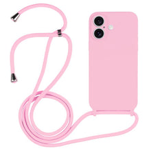 Load image into Gallery viewer, Crossbody Lanyard Liquid Silicone Case, For iPhone 17 Pro Max, For iPhone 17 Pro, For iPhone 17, For iPhone Air
