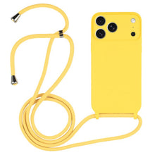 Load image into Gallery viewer, Crossbody Lanyard Liquid Silicone Case, For iPhone 17 Pro Max, For iPhone 17 Pro, For iPhone 17, For iPhone Air
