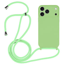 Load image into Gallery viewer, Crossbody Lanyard Liquid Silicone Case, For iPhone 17 Pro Max, For iPhone 17 Pro, For iPhone 17, For iPhone Air
