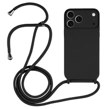 Load image into Gallery viewer, Crossbody Lanyard Liquid Silicone Case, For iPhone 17 Pro Max, For iPhone 17 Pro, For iPhone 17, For iPhone Air