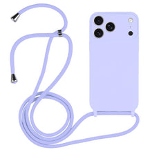 Load image into Gallery viewer, Crossbody Lanyard Liquid Silicone Case, For iPhone 17 Pro Max, For iPhone 17 Pro, For iPhone 17, For iPhone Air