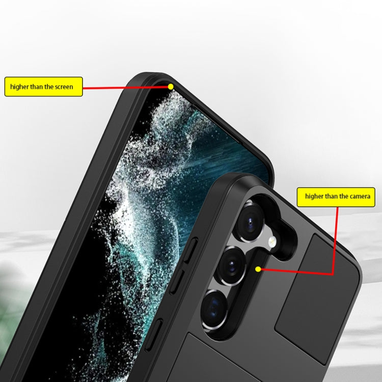 Multifunction Armor Slide Card Slot Phone Case