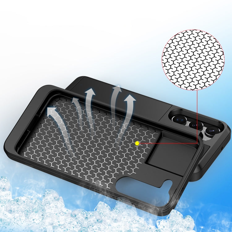 Multifunction Armor Slide Card Slot Phone Case