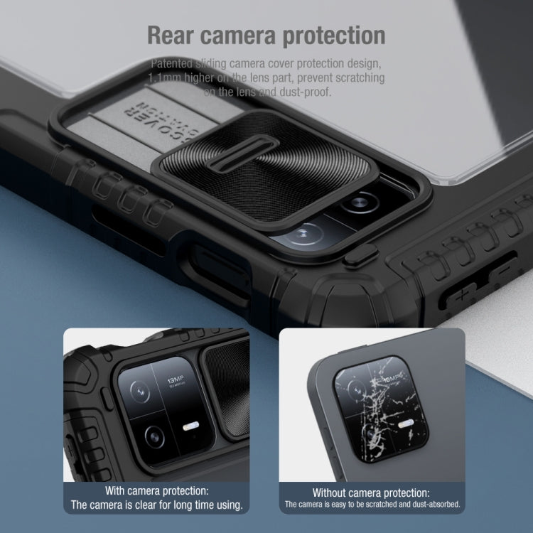 NILLKIN Bumper Pro Camshield Tablet Leather Case, For Xiaomi Pad 6 / Pad 6 Pro