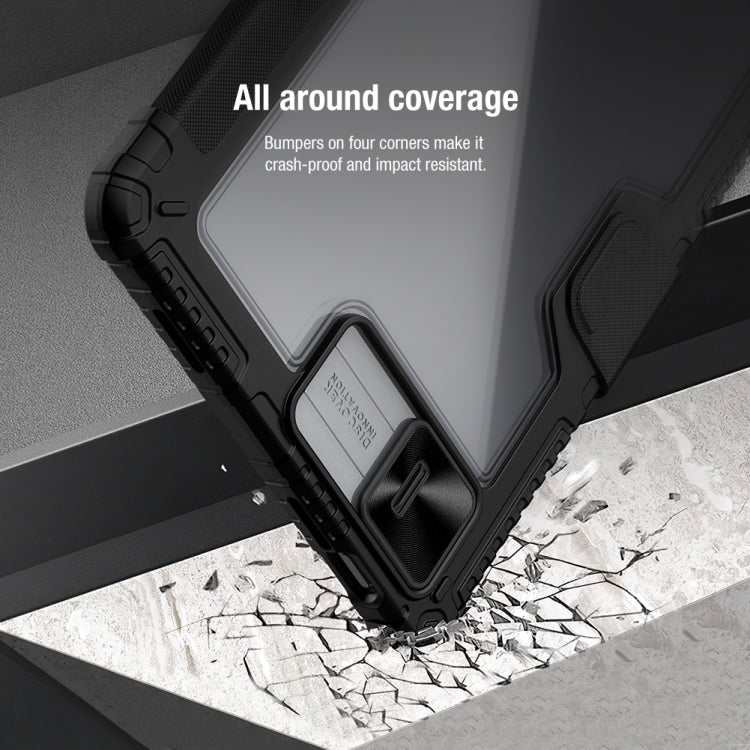 NILLKIN Bumper Pro Camshield Tablet Leather Case, For Xiaomi Pad 6 / Pad 6 Pro