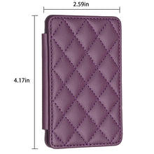 Load image into Gallery viewer, BFK05 Rhombus Pattern Card Bag Mobile Phone Back Sticker