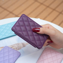 Load image into Gallery viewer, BFK05 Rhombus Pattern Card Bag Mobile Phone Back Sticker